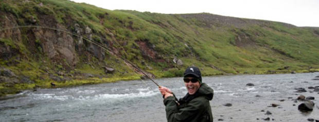Fly fishing in Iceland - Mýrarkvísl - icelandfishingguide.com