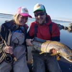 Fly fishing in iceland